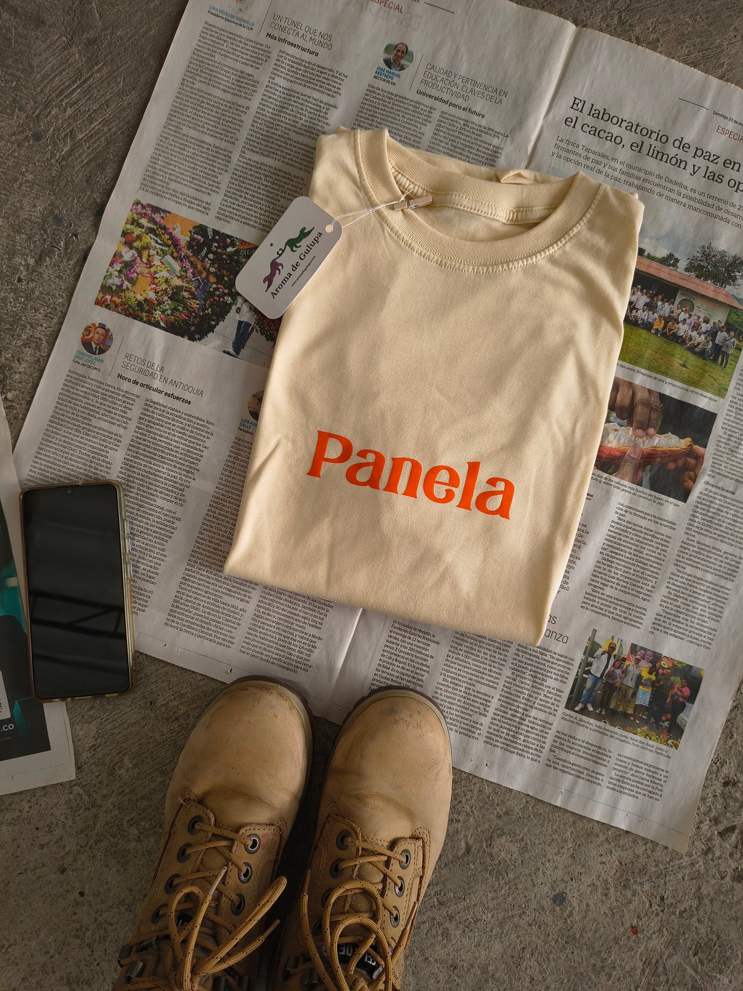 Camiseta panela