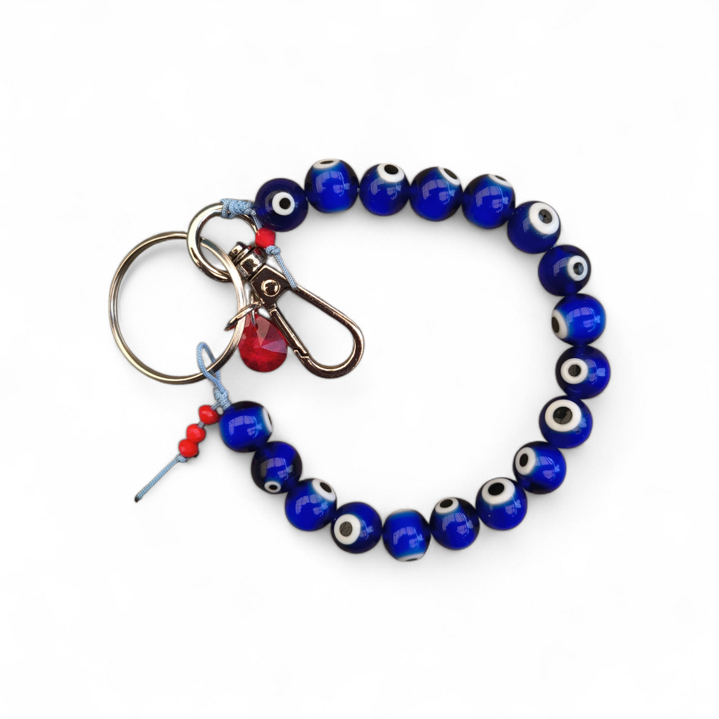 Llavero Ojo Turco Azul & Swarovski